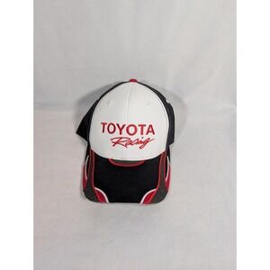 Toyota Hat Cap Trucker Red White Embroidered Mens Logo